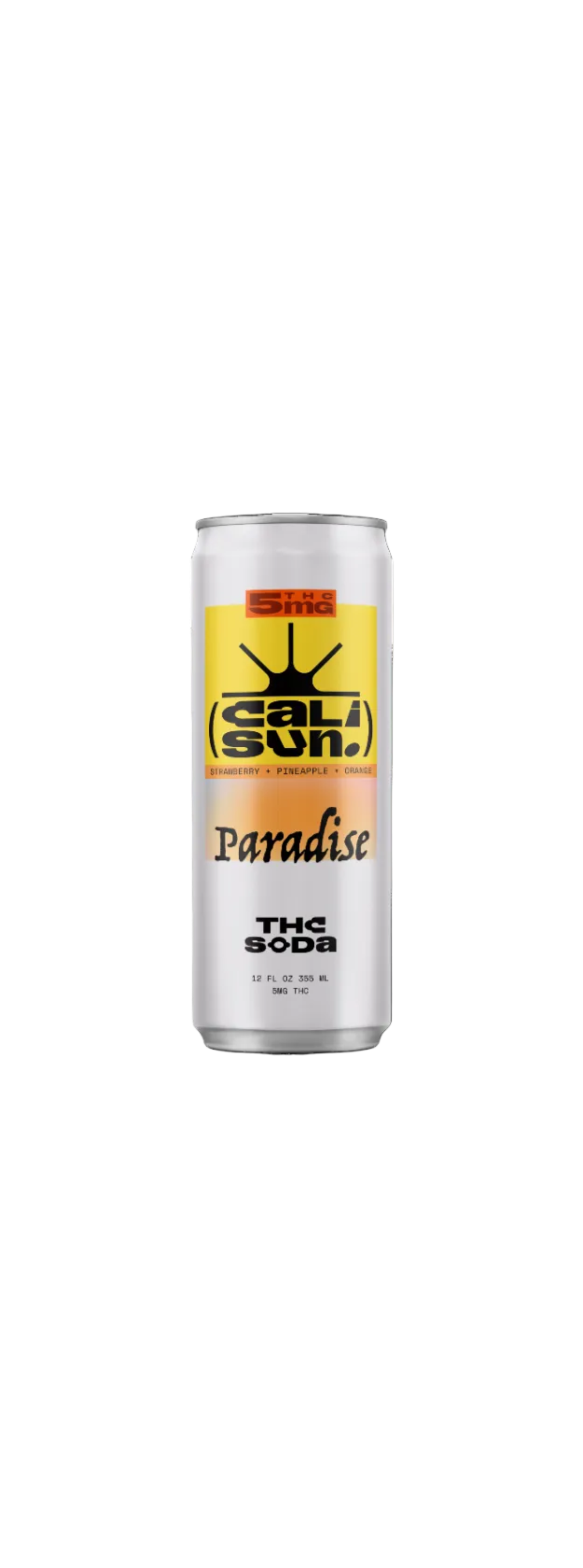 Paradise Cali-Sun Future Soda can
